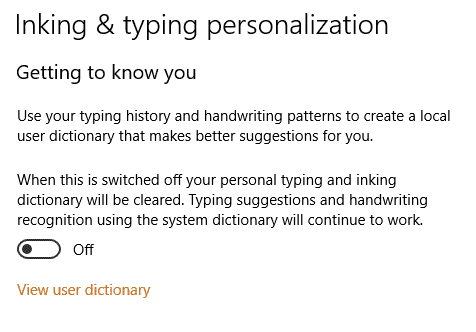 صورة لـ 18 من إعدادات الخصوصية التي يجب أن تنظر فيها في Windows 10 | windows-privacy-settings-inking-typing-DzTechs