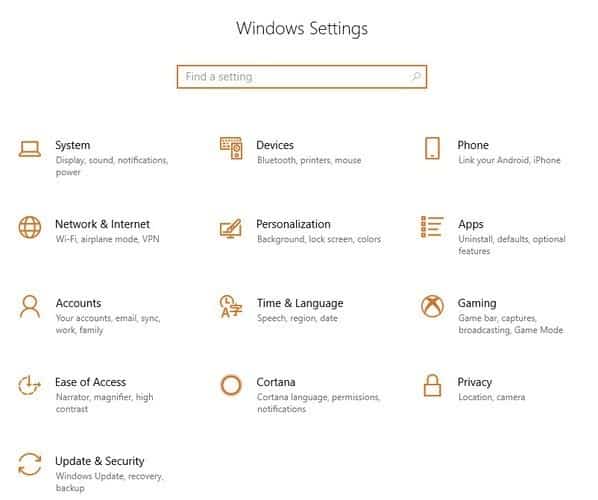صورة لـ 18 من إعدادات الخصوصية التي يجب أن تنظر فيها في Windows 10 | windows-privacy-settings-menu-DzTechs