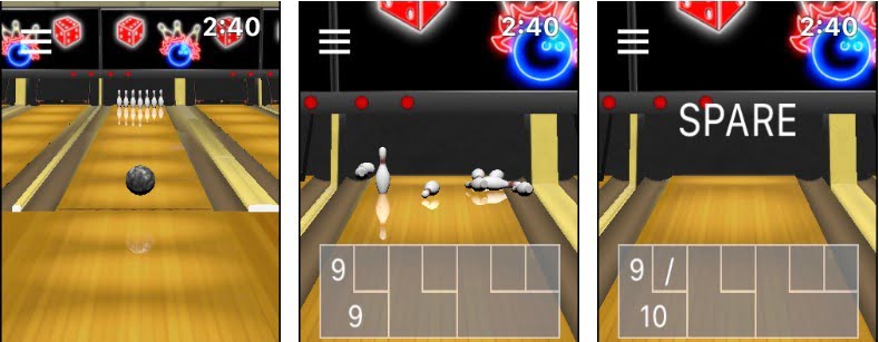 صورة لـ أفضل ألعاب Apple Watch التي يجب تجربتها في عام 2023 | 14.-Vegas-Bowling-Lite-Watch