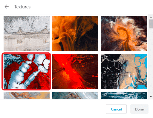 صورة لـ كيفية تعيين خلفية مخصصة على شاشة Google Chrome الرئيسية | 1_choose-existing-backgrounds-min-DzTechs