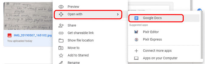 صورة لـ أفضل التطبيقات المجانية للتعرف الضوئي على الحروف لنظام Windows 10 | 1_drive-convert-doc-min-DzTechs