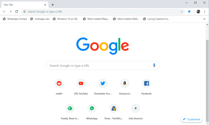 صورة لـ كيفية تعيين خلفية مخصصة على شاشة Google Chrome الرئيسية | 1_restored-min-DzTechs