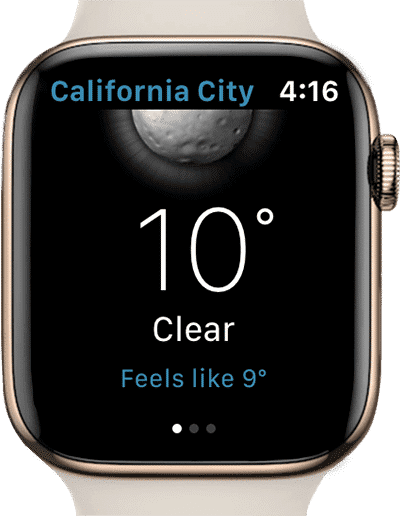 صورة لـ أفضل تطبيقات الطقس لـ Apple Watch | 2-4-min-DzTechs