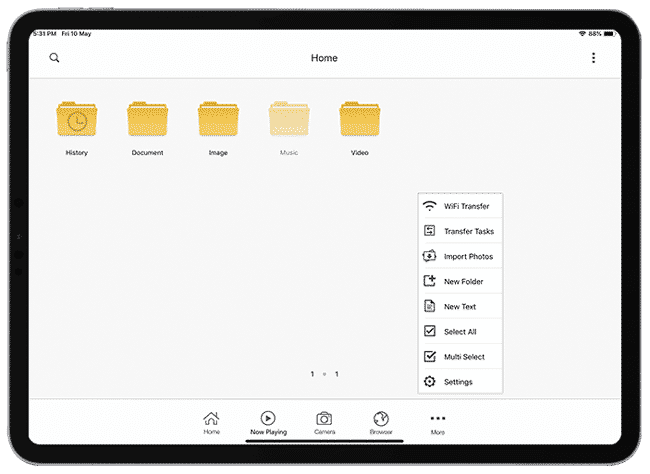 صورة لـ أفضل تطبيقات إدارة الملفات على جهاز iPad Pro | 3-3-min-DzTechs