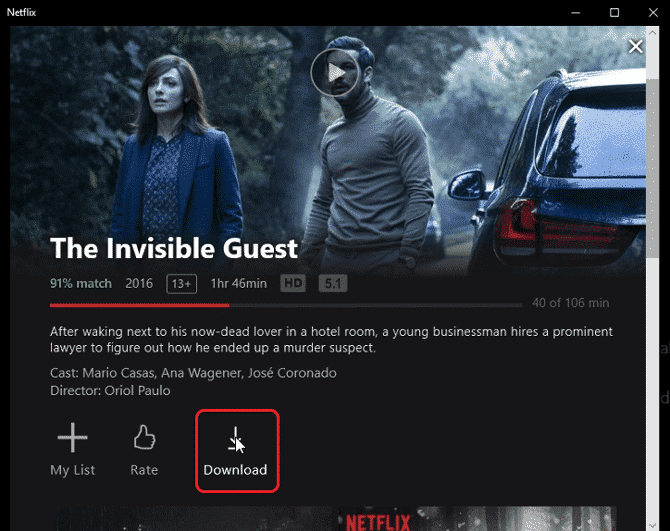 صورة لـ كيفية تنزيل عروض Netflix على الـ Mac | 4-netflix-download-button-min-DzTechs