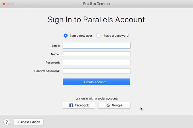 صورة لـ كيفية تنزيل عروض Netflix على الـ Mac | 4-sign-in-parallels-min-DzTechs