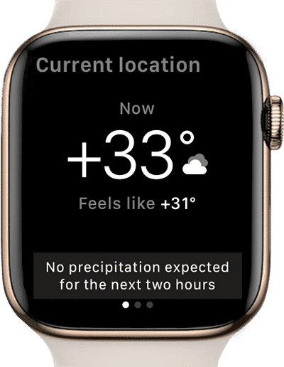 صورة لـ أفضل تطبيقات الطقس لـ Apple Watch | 5-2-min-DzTechs