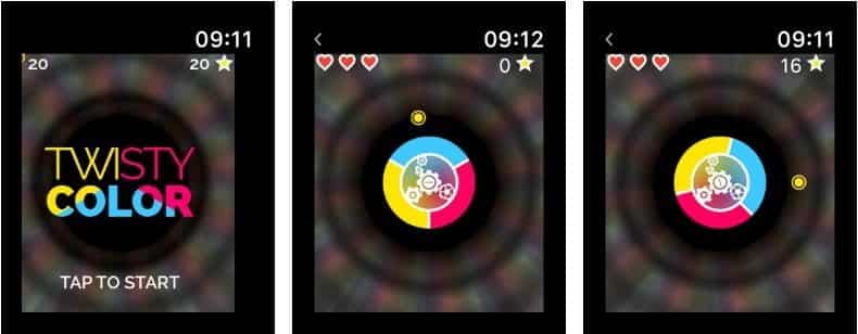 صورة لـ أفضل ألعاب Apple Watch التي يجب تجربتها في عام 2023 | 5.-Twisty-Color