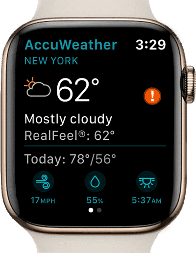 صورة لـ أفضل تطبيقات الطقس لـ Apple Watch | 6-1-min-DzTechs