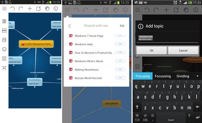 صورة لـ أفضل تطبيقات الخرائط الذهنية لنظام Android للعصف الذهني لأفكارك | Android-mind-mapping-apps-mindomo-min-DzTechs