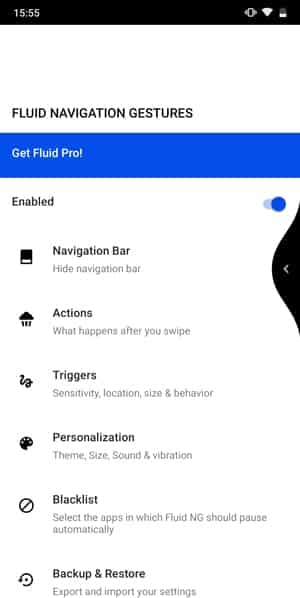 صورة لـ أفضل التطبيقات للتنقل بالإيماءات لنظام Android | Fluid-navigation-min-DzTechs