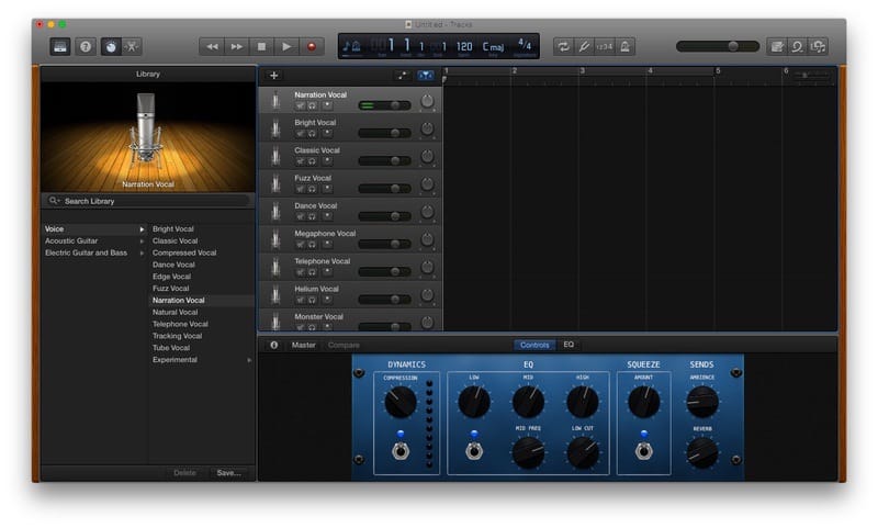 صورة لـ أفضل تطبيقات تسجيل الصوت على الـ Mac | GarageBand-DzTechs