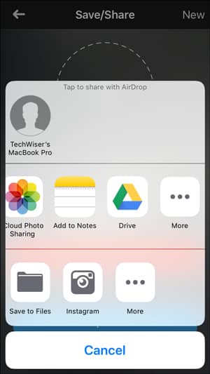 صورة لـ ضغط مقاطع الفيديو المُسجلة على الـ iPhone لإرسالها بالبريد الإلكتروني و WhatsApp | IMG_0168-DzTechs