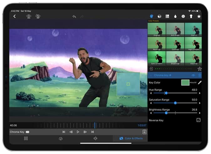 صورة لـ أفضل تطبيقات الشاشة الخضراء لـ iPad Pro | Lumafusion-min-DzTechs