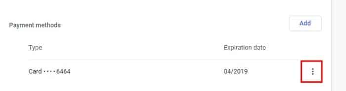صورة لـ كيفية منع Chrome من حفظ معلومات بطاقتك الائتمانية | Pay-Remove-DzTechs