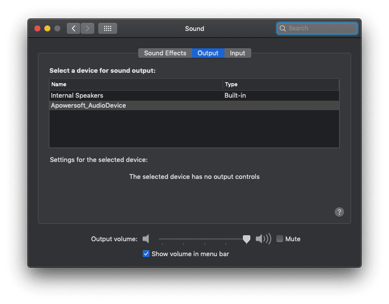 صورة لـ كيف يُمكنني تسجيل بث الصوت الداخلي على الـ Mac | Screenshot-2019-05-16-at-8.21.35-PM-min-DzTechs