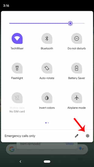 صورة لـ كيفية تخطي الأغاني على Android باستخدام أزرار الصوت عند إيقاف تشغيل الشاشة | Settings_Notification_Drawer-DzTechs