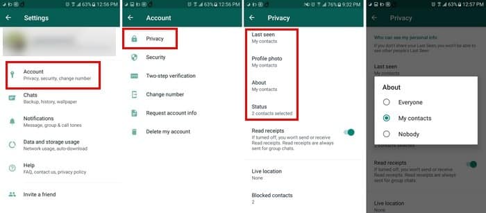 صورة لـ الاحتياطات الأمنية على WhatsApp التي يجب أن تستخدمها | Whats-HideAbout-DzTechs