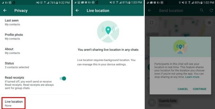 صورة لـ الاحتياطات الأمنية على WhatsApp التي يجب أن تستخدمها | Whats-Location-DzTechs