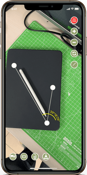 صورة لـ أفضل تطبيقات قياس المسافة لأجهزة Android و iOS | angle-meter-360-min-DzTechs