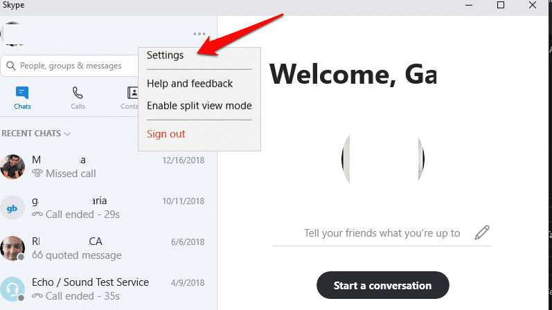 صورة لـ الكاميرا لا تعمل على Skype على Windows 10؟ إليك كيفية إصلاحها | camera-not-working-on-skype-7-DzTechs
