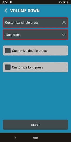 صورة لـ كيفية تخطي الأغاني على Android باستخدام أزرار الصوت عند إيقاف تشغيل الشاشة | customize-single-press-DzTechs