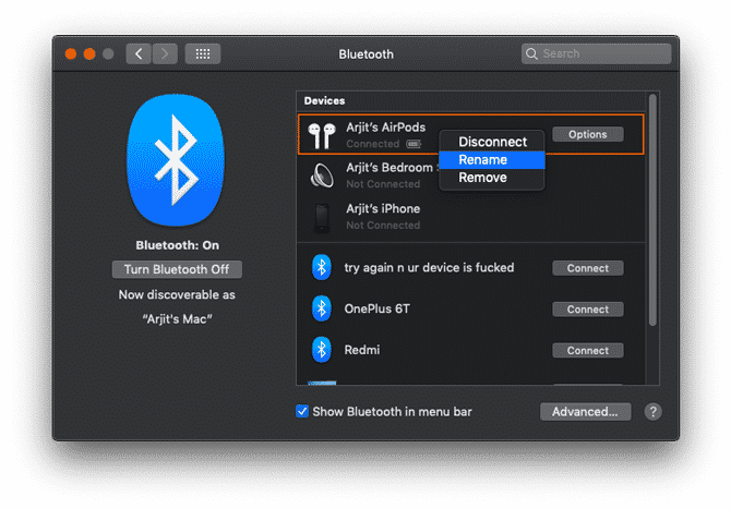 صورة لـ كيفية تغيير اسم AirPods الخاص بك على أي جهاز | device-DzTechs