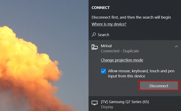 صورة لـ كيفية مشاركة شاشة الكمبيوتر المحمول الخاص بك إلى كمبيوتر آخر | disconnect-DzTechs