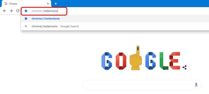 صورة لـ كيفية طباعة رسائل البريد الإلكتروني من Gmail دون خيارات الرأس | extension-omnibox-min-DzTechs