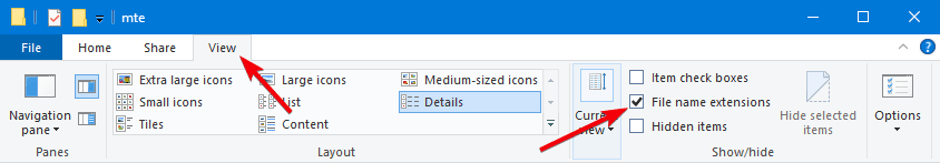 صورة لـ بعض تلميحات مُستكشف الملفات المفيدة في Windows التي يجب عليك مراعاتها | file-explorer-tips-01-enable-file-extensions-DzTechs