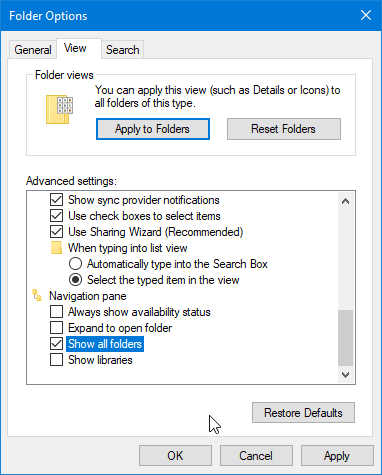 صورة لـ بعض تلميحات مُستكشف الملفات المفيدة في Windows التي يجب عليك مراعاتها | file-explorer-tips-06-expand-navigation-DzTechs