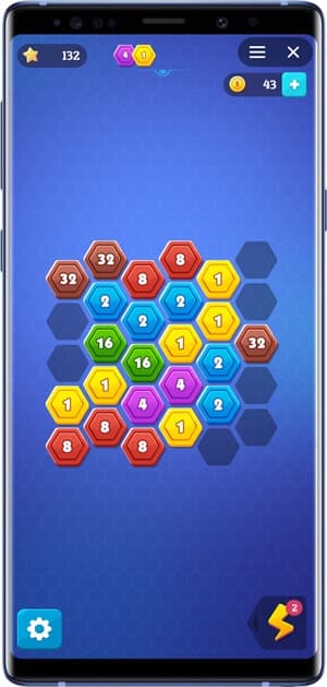 صورة لـ أفضل الألعاب البديلة لـ 2048 ولكنها أكبر وأفضل | hexagon-min-DzTechs
