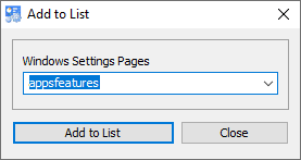 صورة لـ كيفية إخفاء صفحات محددة في تطبيق الإعدادات في Windows 10 | hide-settings-page-03-add-page-DzTechs