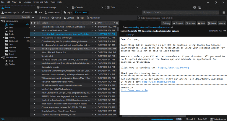 صورة لـ أفضل بدائل Outlook المجانية لنظام التشغيل Windows 10 | image-5-768x409-min-DzTechs