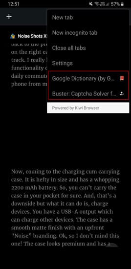 صورة لـ كيفية تثبيت إضافات Chrome لسطح المكتب على نظام Android | kiwi-extensions-page-DzTechs