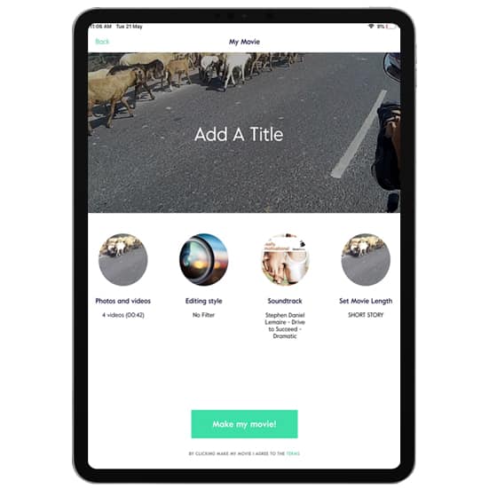 صورة لـ أفضل تطبيقات تحرير الفيديو لجهاز iPad Pro (2023) | magisto-DzTechs