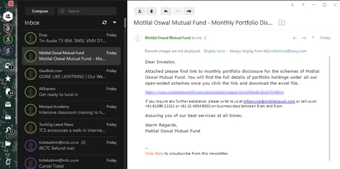 صورة لـ أفضل بدائل Outlook المجانية لنظام التشغيل Windows 10 | mailbird-lite-min-DzTechs