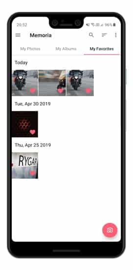صورة لـ أفضل التطبيقات البديلة لـ QuickPic لنظام Android | memoria-favourites-min-DzTechs