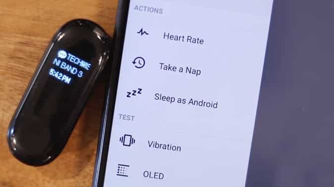 صورة لـ مُقارنة بين Honor Band 4 و Mi Band 3 – أيهما يحتوي على أفضل المميزات؟ | mi-band3-third-party-app-integration-min-DzTechs