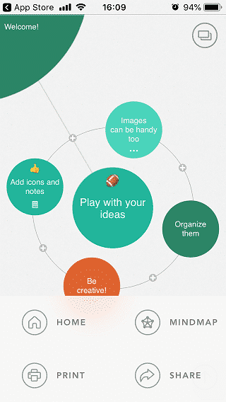 صورة لـ أفضل تطبيقات رسم الخرائط الذهنية لأجهزة iOS للعصف الذهني للأفكار | mind-mapping-iOS-apps-4-min-DzTechs