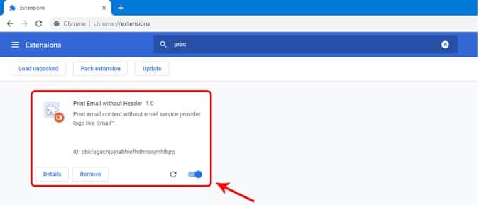 صورة لـ كيفية طباعة رسائل البريد الإلكتروني من Gmail دون خيارات الرأس | print-email-without-header-extension-min-DzTechs