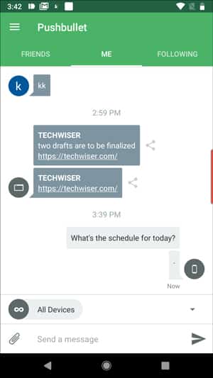 صورة لـ أفضل تطبيقات الإشعارات لنظام Android (2023) | pushbullet-DzTechs