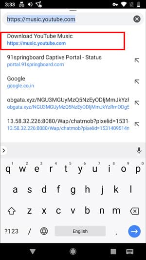 صورة لـ كيفية تشغيل YouTube Music في الخلفية | search-ytmusic-DzTechs