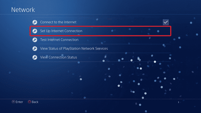 صورة لـ كيفية تغيير DNS على PS4 ومتى يجب عليك القيام بذلك؟ | set-up-internet-connection-DzTechs