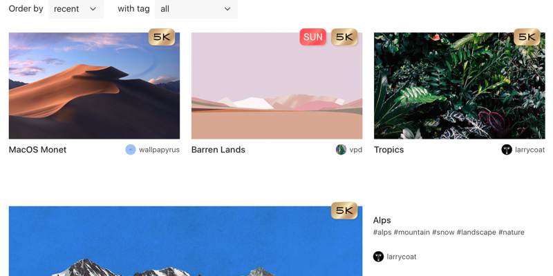 صورة لـ مواقع الويب لتنزيل خلفيات ديناميكية لنظام التشغيل MacOS Mojave | websites-to-download-macos-dynamic-wallpaper-dynamic-wallpaper-club-DzTechs