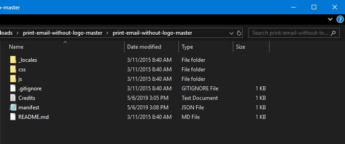 صورة لـ كيفية طباعة رسائل البريد الإلكتروني من Gmail دون خيارات الرأس | zip-file-contents-min-DzTechs