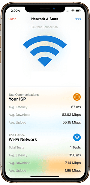 صورة لـ أفضل التطبيقات للحصول على اختبار سرعة Wi-Fi لـ iPhone | 1-8-min-DzTechs
