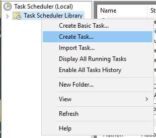 صورة لـ كيفية إنشاء نقطة استعادة النظام تلقائيا في Windows عند بدء التشغيل | Auto-restore-point-windows-create-task.jpg-min-DzTechs