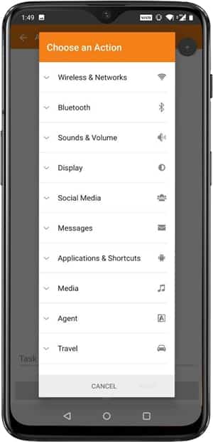 صورة لـ كيفية برمجة علامات NFC – دليل خطوة بخطوة مع مثال تعليمي | Choose-an-action-min-DzTechs