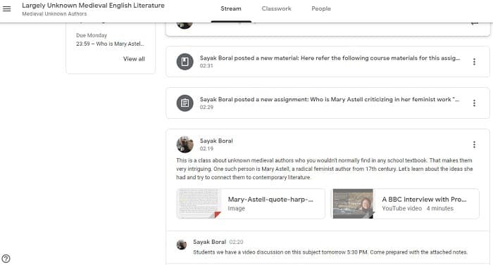 صورة لـ برنامج Google Classroom التعليمي: مُقدمة شاملة | Class-ready-Google-classroom-min-DzTechs